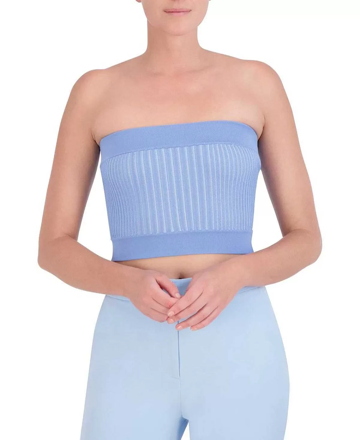 Clearance Crop Top Punto Bandeau Women Tops