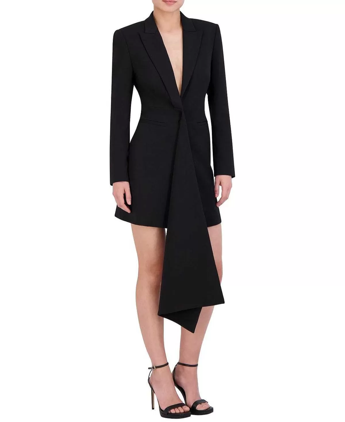 Sale Drapeed Effect Blazer Dress Women Cocktail