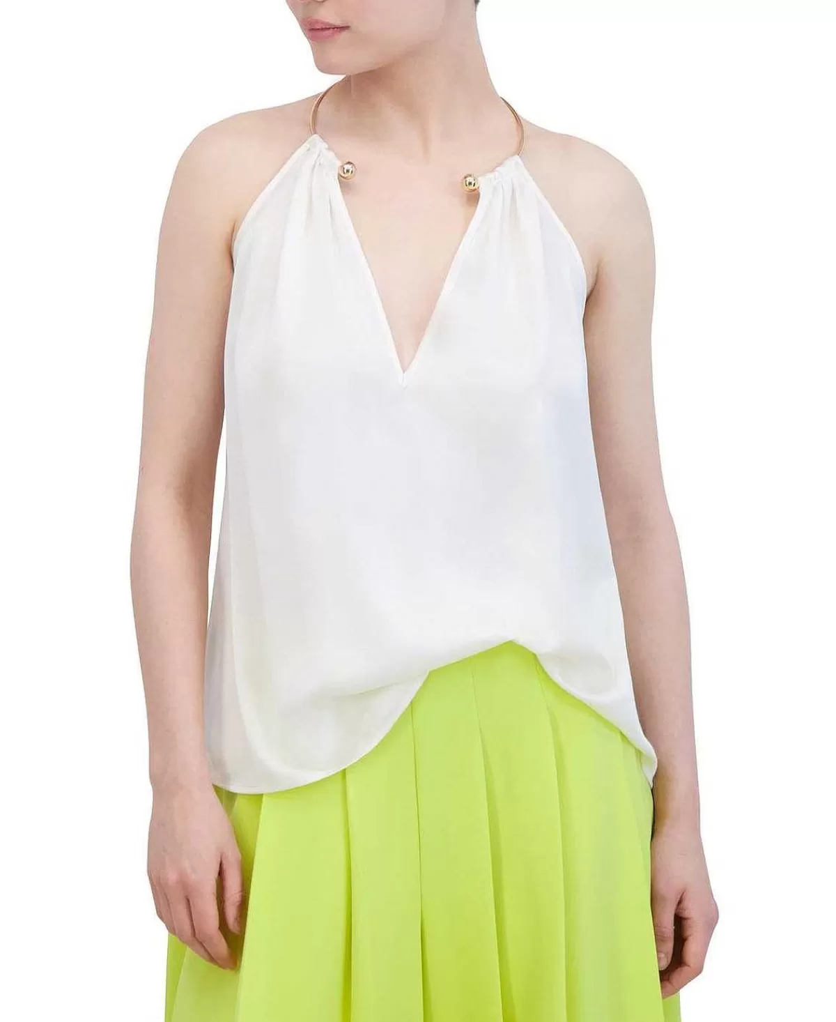 Outlet Halter Blouse Women Tops