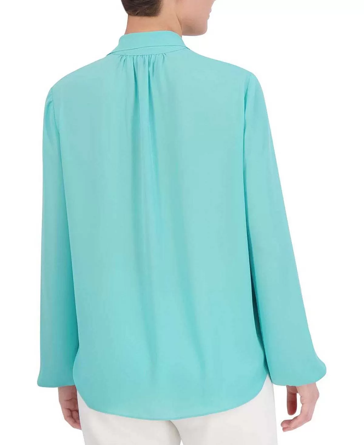 Best Sale Lazada Satina Blouse With Wide Sleeves Women Tops