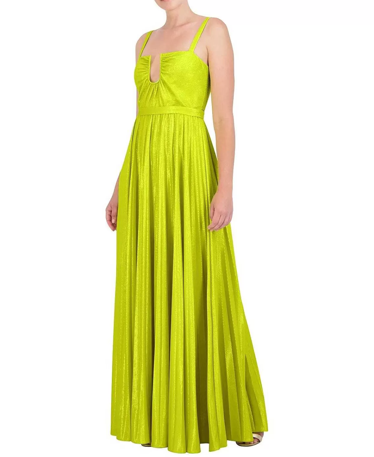 Discount Metallic Pleased Wide Evening Dress Women Night