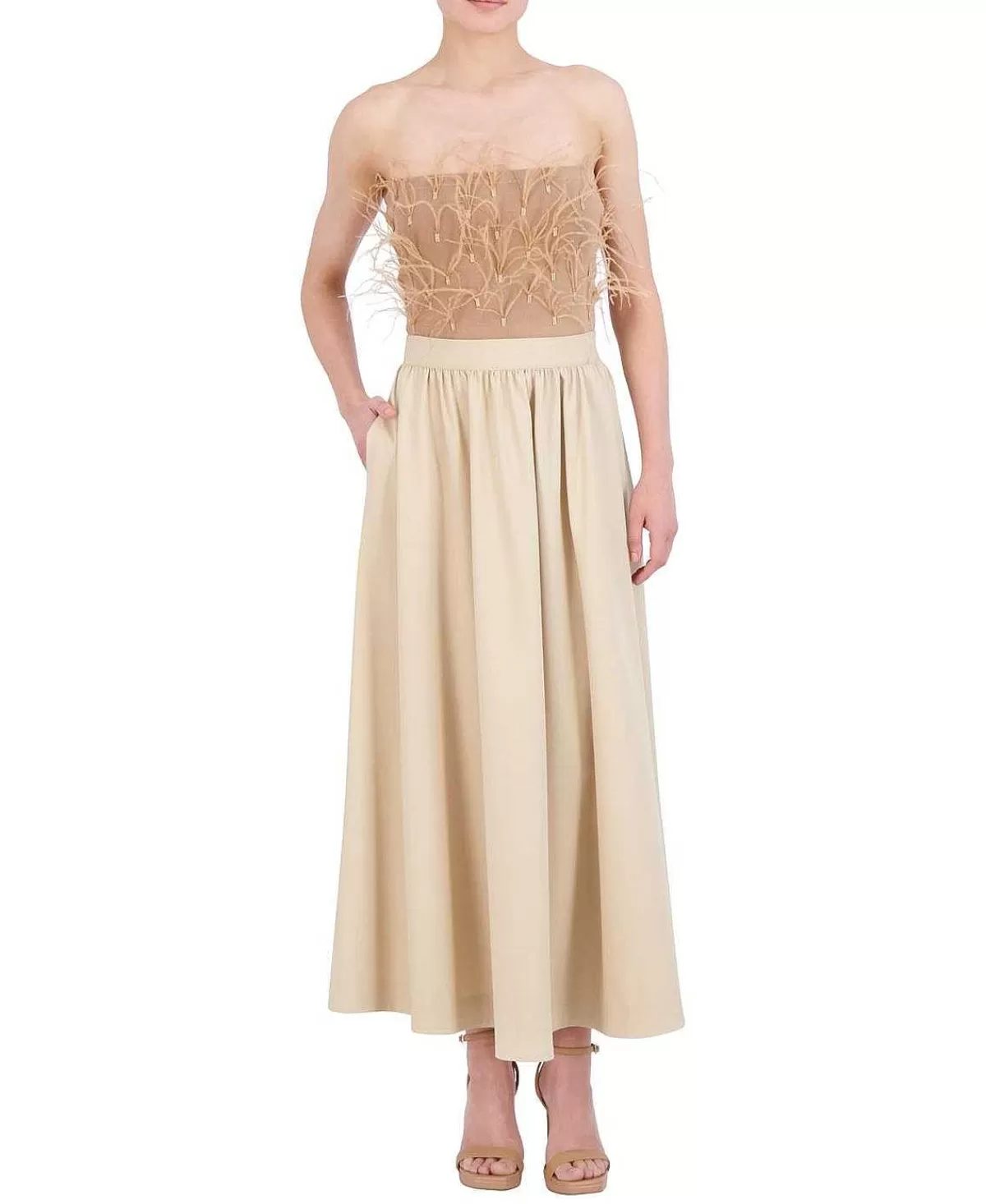 Best Sale Midi Falk With Pliegues Women Skirts