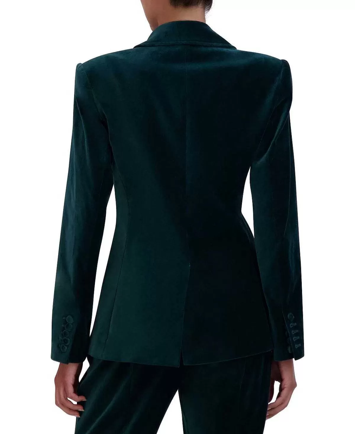 Hot Solapa Ancha Terciopelo Blazer Women Outerwear