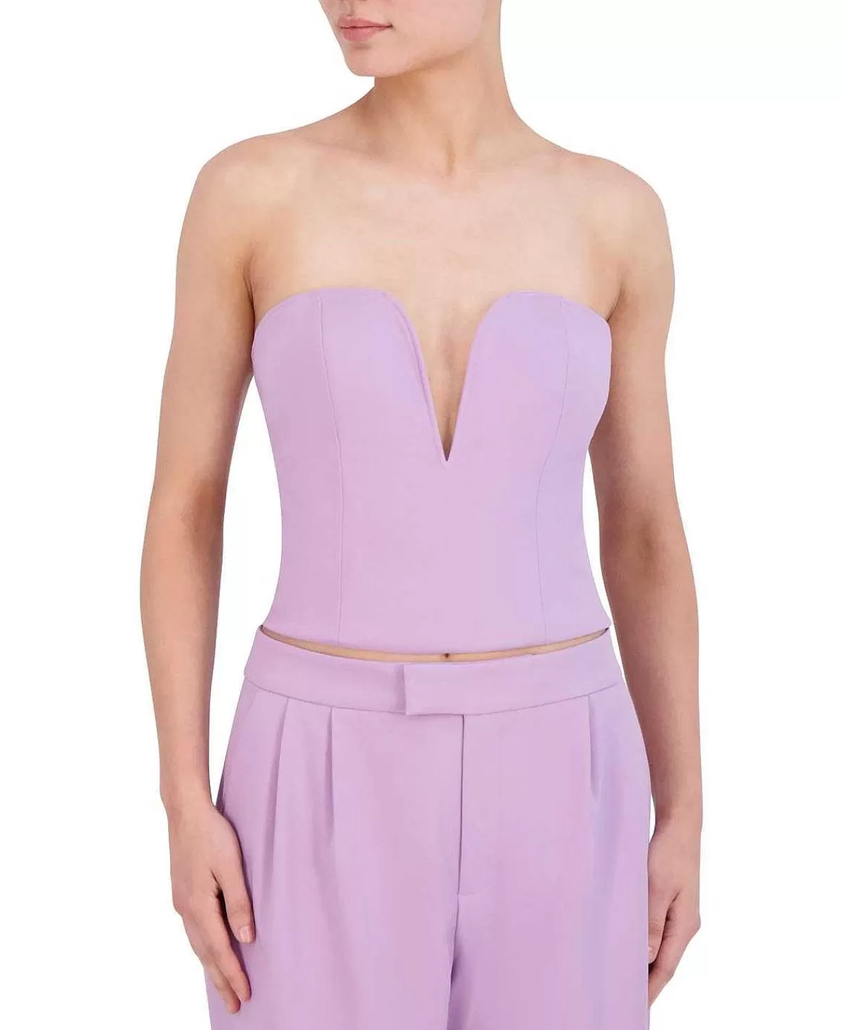 Outlet Strapless Bustier Top Women Tops