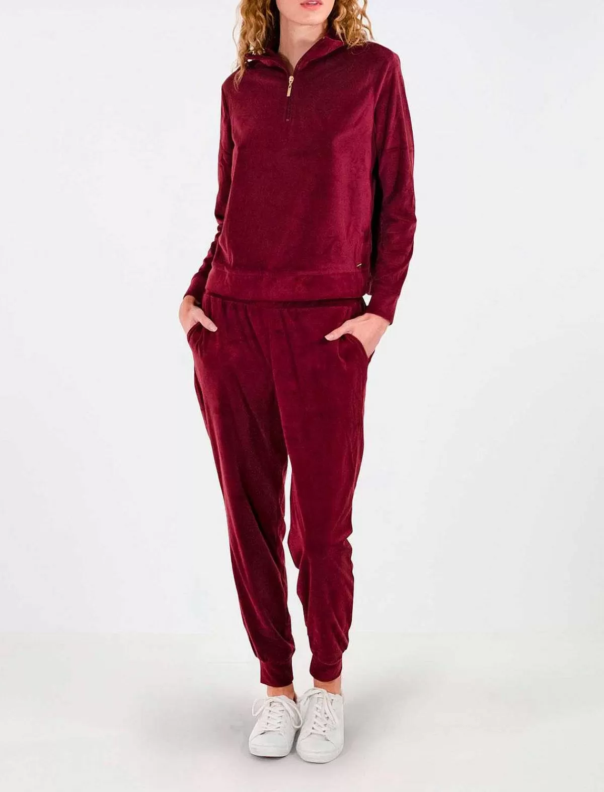 Fashion Velour Pajama Set Women Pajamas