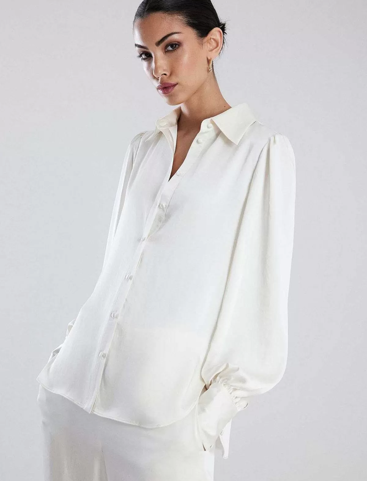 Fashion Wide Sleeve Shirt Blouse Women Tops